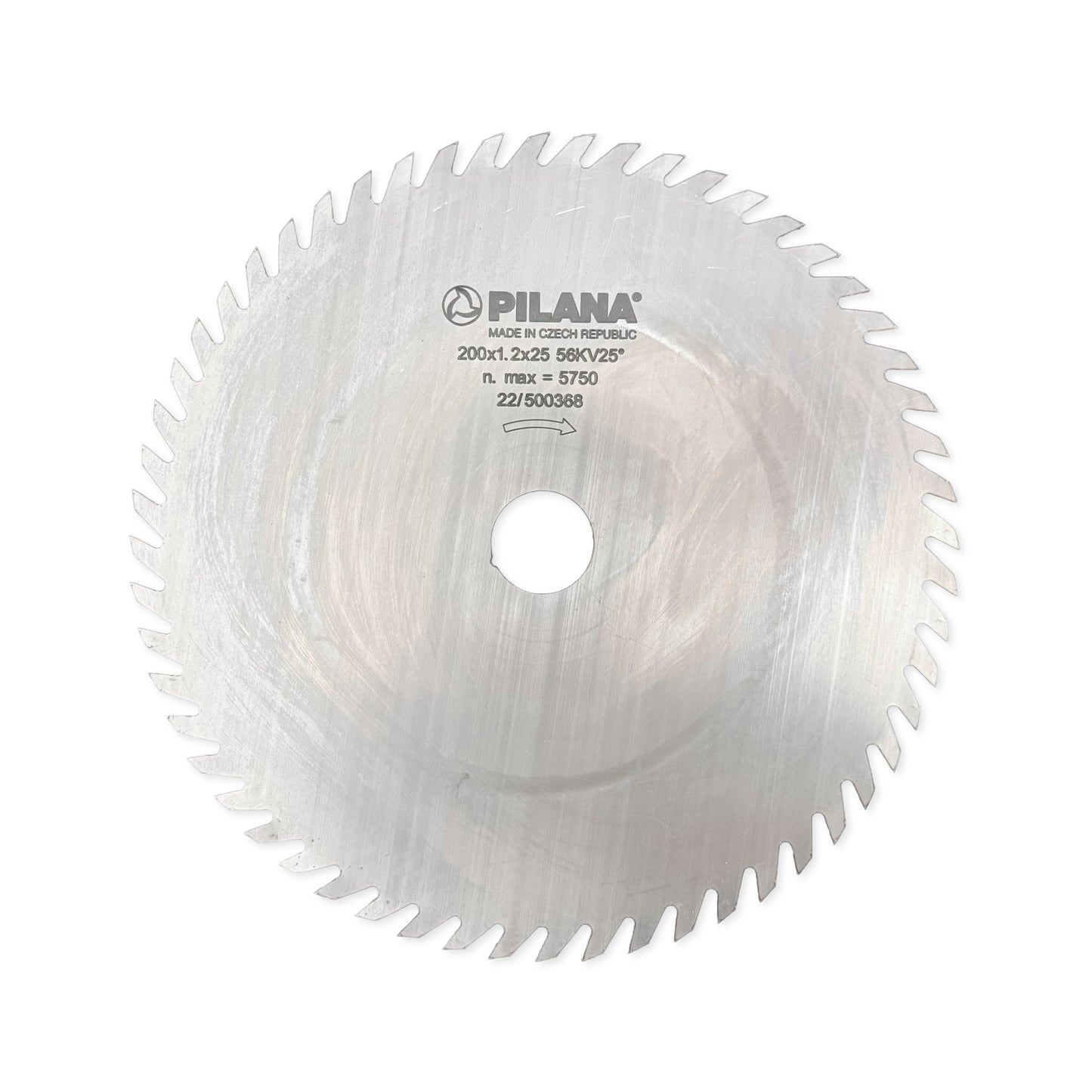 Pânză Circular Monometal PILANA 200x1.2x25mm, 56 Dinți Ceaprăzuiți