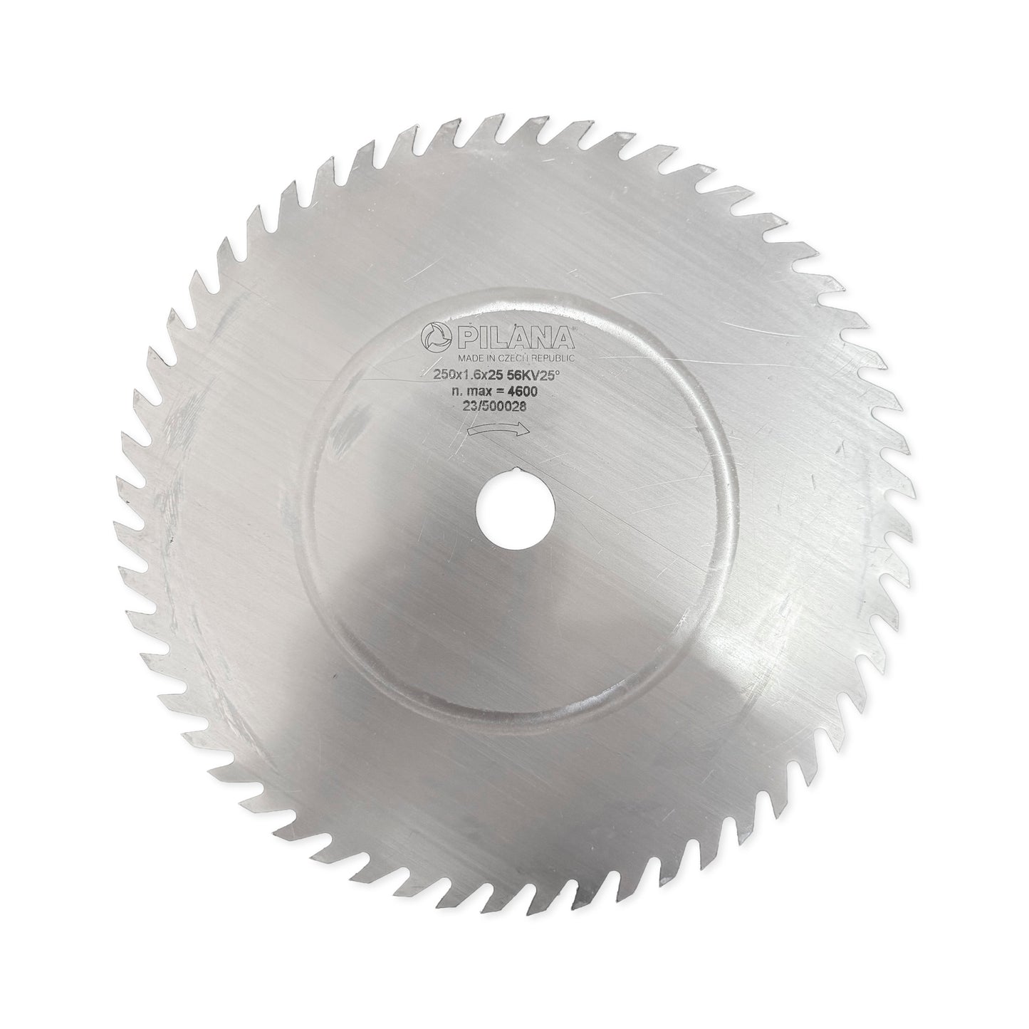 Pânză Circular Monometal PILANA 250x1.6x25mm, 56 Dinți Ceaprăzuiți