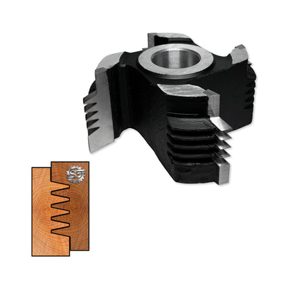 Freza placata cu HSS destinata pentru imbinarea scandura blat dulap sau alt tip de lemn in lung sau lat de 54 mm grosime 