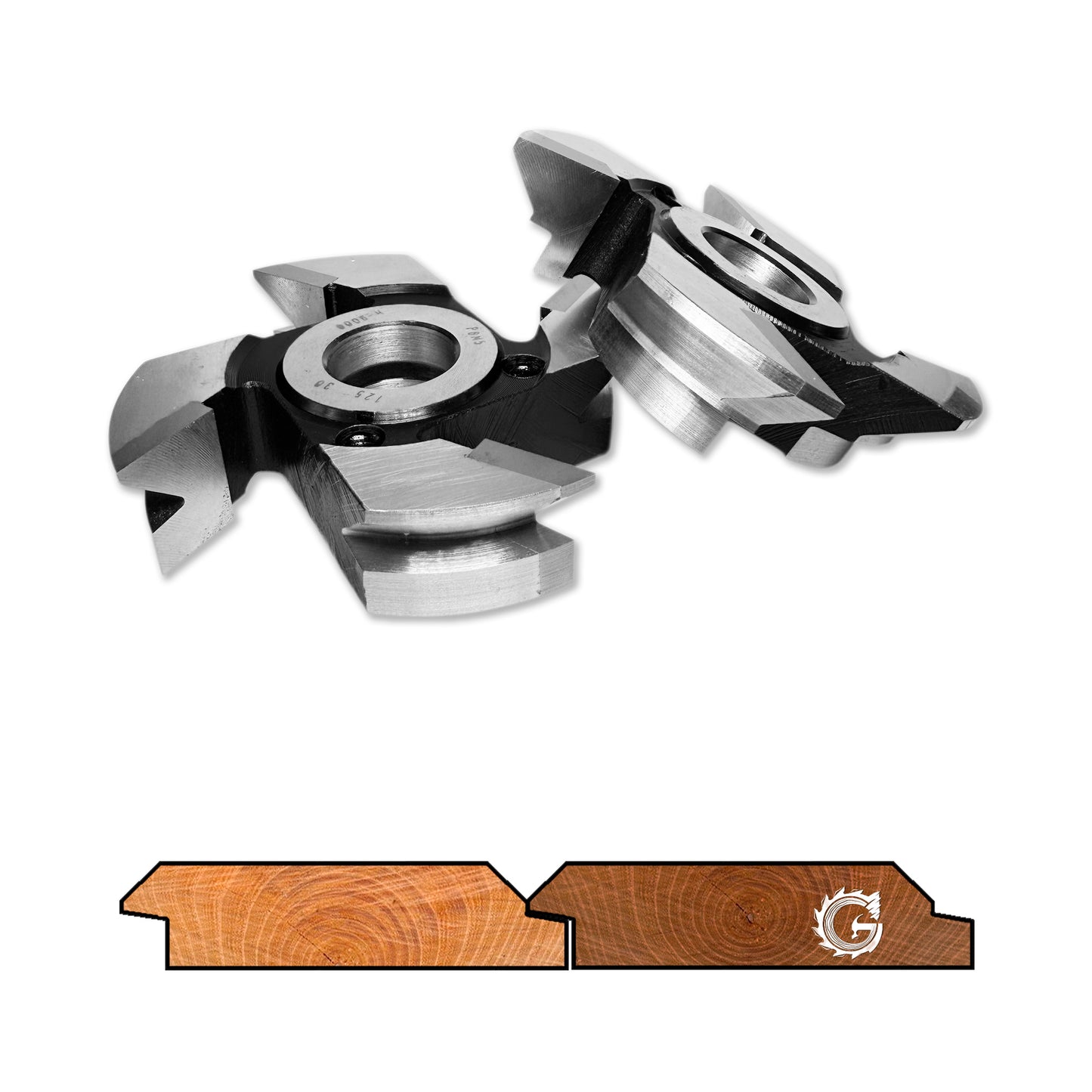 Set Freze pentru Lambriu Oblic - 25 mm HSS Premium