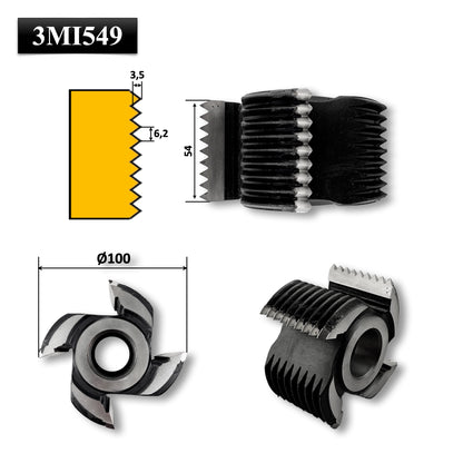 freza freze alezaj ax 30 imbinare dinti lemn lung lat blat scandura profil dintat 54 mm