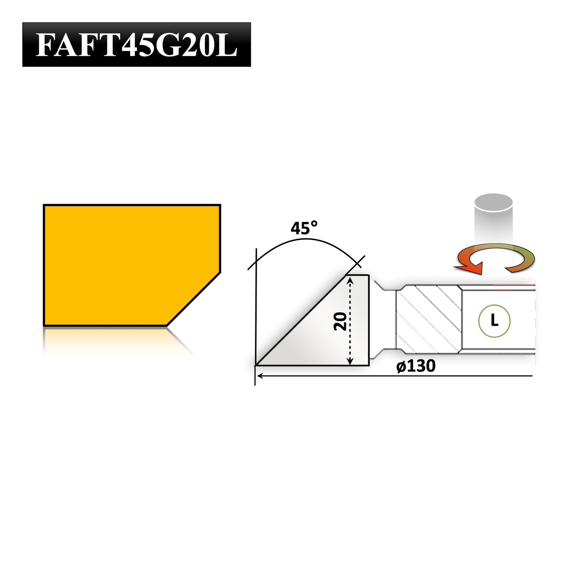 Freza cu alezaj placata cu hss destinata pentru prelucrarea lemnului anume de fatetat la 45 grade permite grosime pana la 20 mm