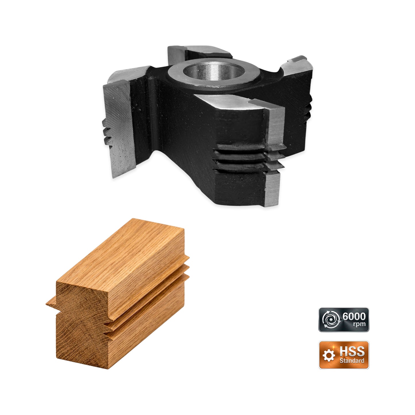 Freză Îmbinare Lemn Lamelar Latitudinal 50 mm - C05 HSS Standard