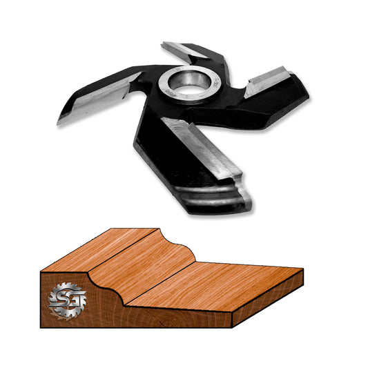 Freză pentru Lemn – Tăblie Uși Profil M012-41 HSS Standart