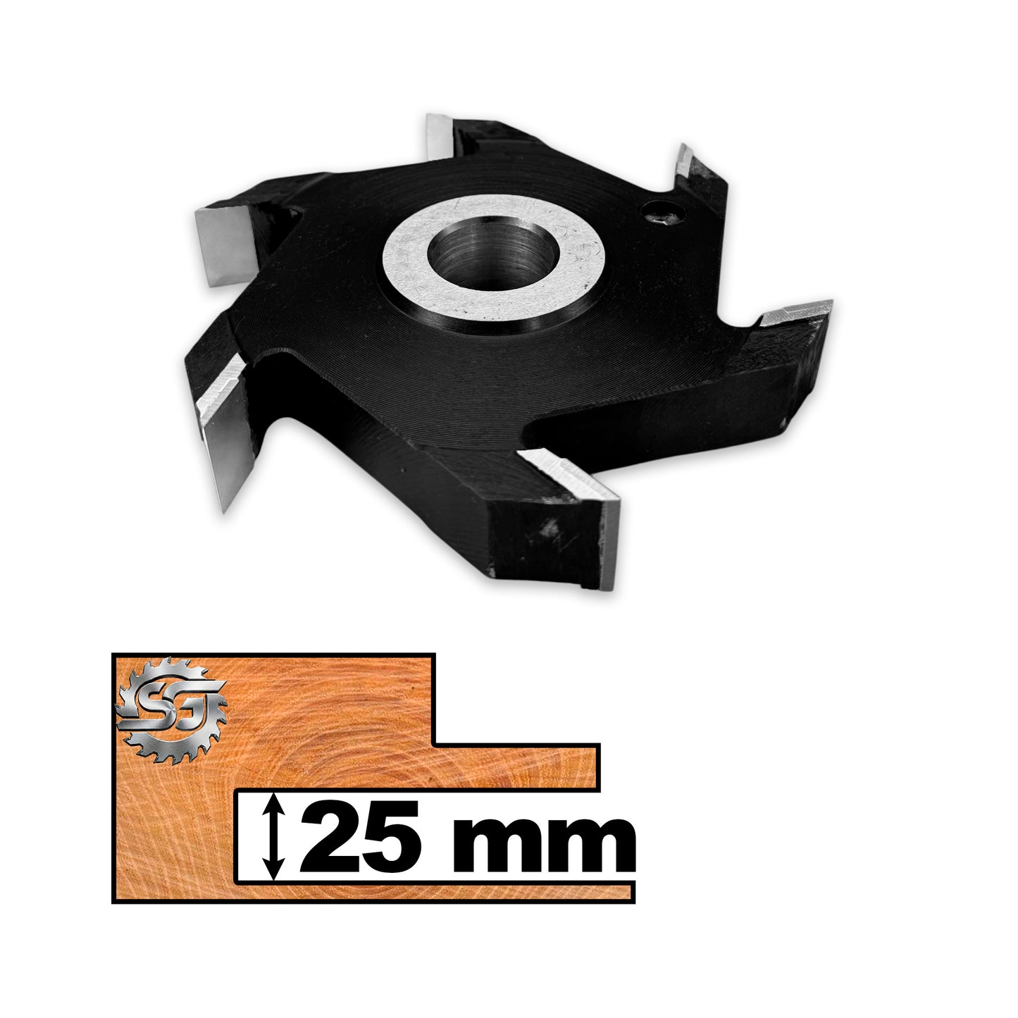 Imagine generală freze nut Vidia 125*25 sau 160*25 mm – gamă variată pentru prelucrarea precisă a lemnului.