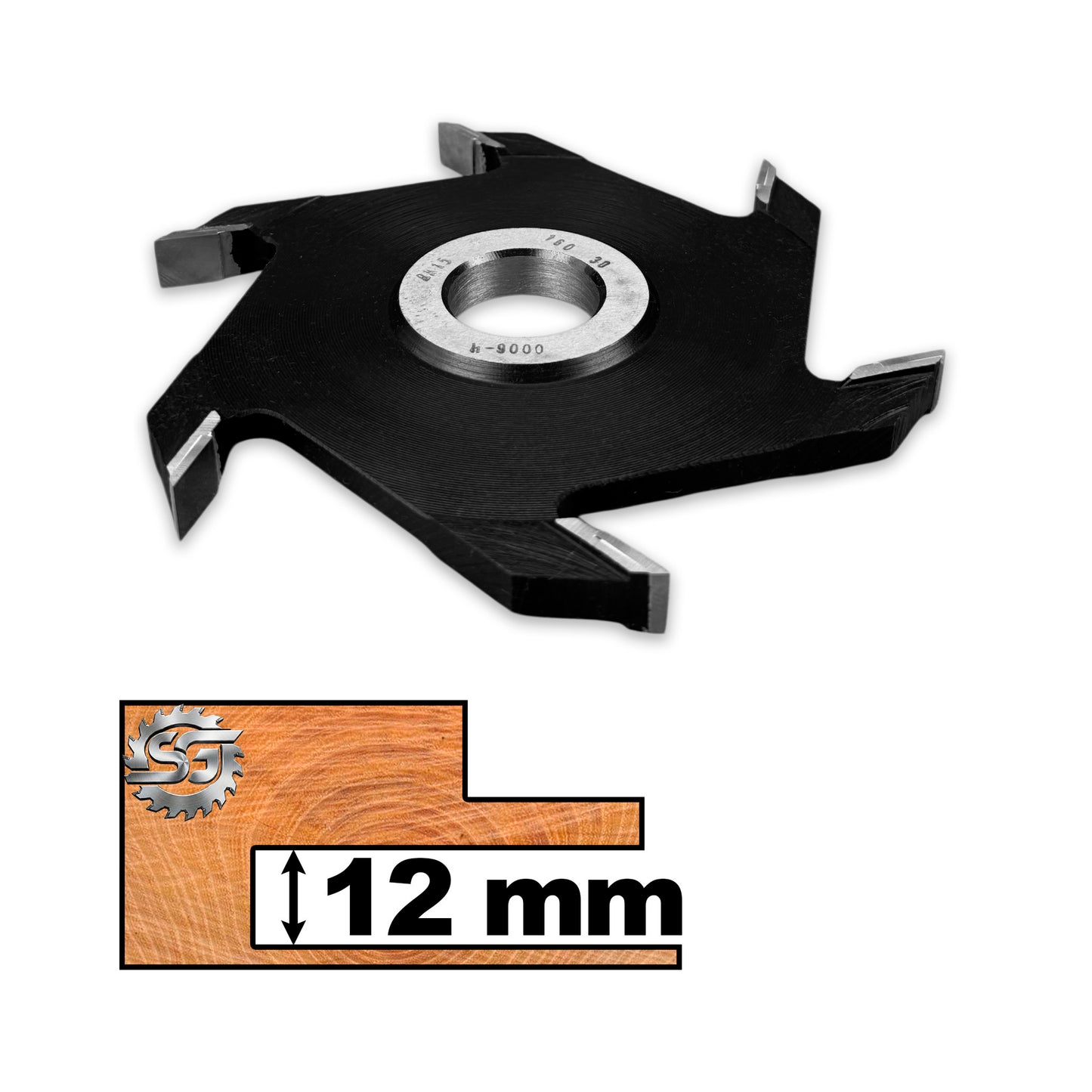 Freză Nut 160 x 12 mm – Brazată, HSS sau TCT Vidia