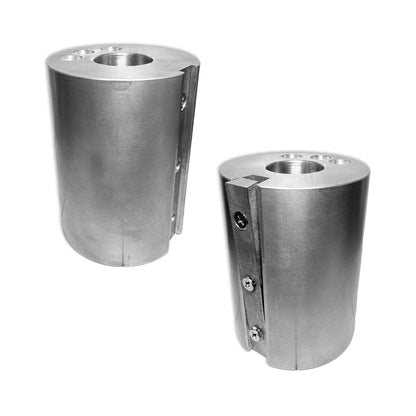 Tambur Cilindric pentru Șlefuit Ø90 x 100 mm, Aluminiu – Sistem cu Pană