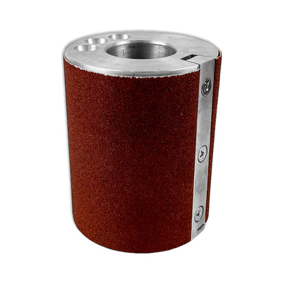 Tambur Cilindric pentru Șlefuit Ø90 x 100 mm, Aluminiu – Sistem cu Pană