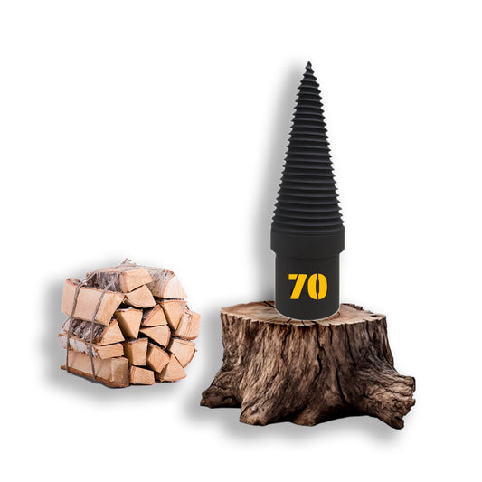 Con de Crapat Despicat Spart Lemne ø 70 mm