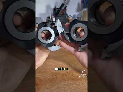 Set Freze Îmbinare Nut și Feder Conic - 32 mm HSS Premium